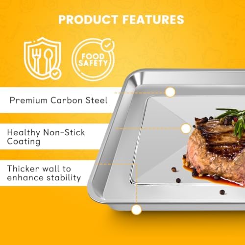 Air Fryer Replacement Tray for Cuisinart TOA-60, TOA-65, TOA-70 - 12.48 x 10.94 Inches, Variation of THIS Listing