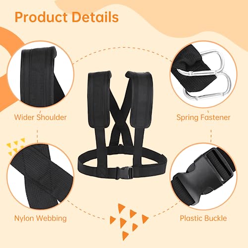 Sled Harness for Resistance Training Exercise Football Workout Equipment