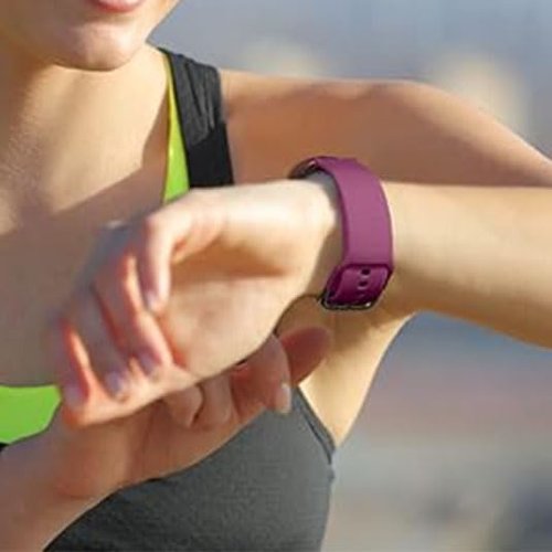 Xininyia Compatible for Cosmo Jrtrack 5 Smart Watch Bands, Soft Silicone Adjustable Straps Wristband Replacement bands(8-PACK