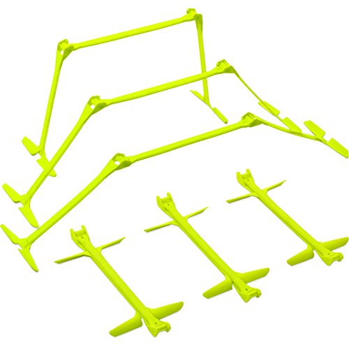 Adjustable Speed Hurdles Set of 6 - 3 Heights for Agility Training