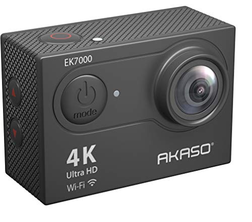 4K Ultra HD Action Camera with EIS, Waterproof 131FT, Remote Control