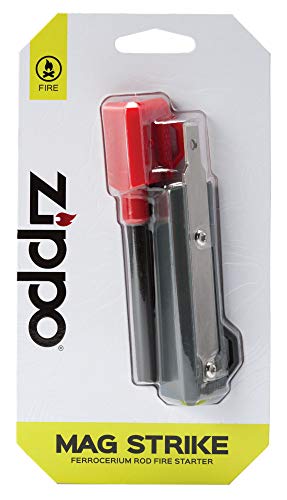 Zippo Mag Strike Ferrocerium Fire Starter with Tinder Shreds