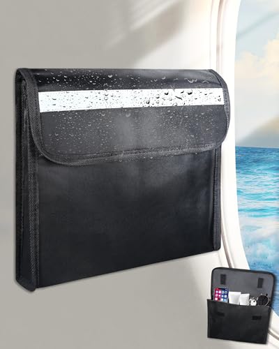 Boat Storage Organizer Bag Waterproof Sun-Protective Adhesive Pouch for Cellphone & Keys