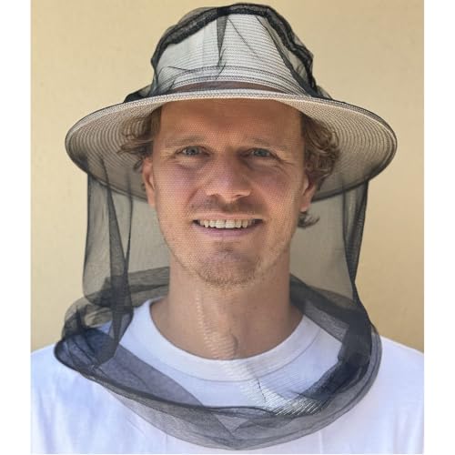 Mosquito Head Net for Insect Protection - Fits All Hats