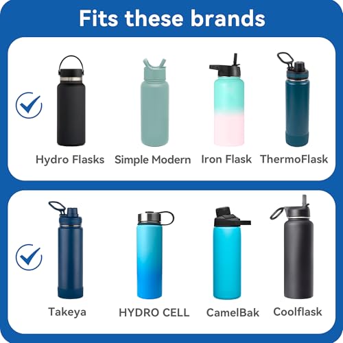 Flip Lid Replacement for Hydro Flask 12 16 18 20 32 40 64 oz Wide
