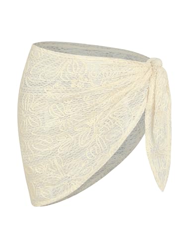 ZAFUL Women's Sarong Coverups Bathing Suit Cover Up Mini Skirt