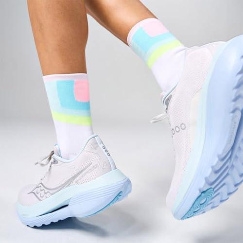 Feetures Elite Light Cushion Mini Crew Socks - Medium / Candy Court - 1 Pair