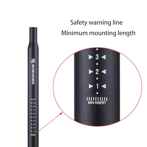 Bicycle Seat Post 27.2mm x 400mm - Aluminum Alloy for Mountain & Road Bikes