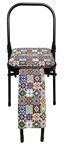 Backless Yoga Chair Prop - Flexibility & Strength Training Tool with Back Support