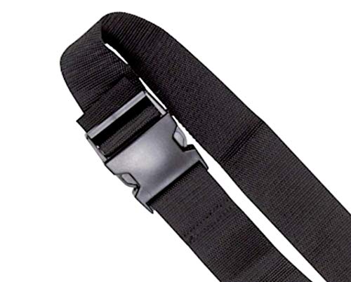 Shotgun Shell Belt Holder for 25 Shells - Adjustable Black