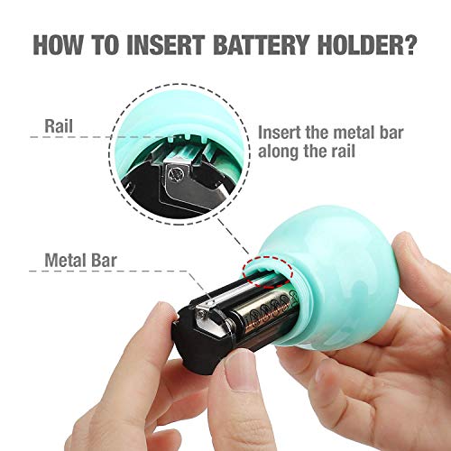 EverBrite 3-Pack Camping Lights - 3 Lighting Modes, Portable LED Bulbs Ideal for Kids¡¯ Adventure Activities, Backpacking, Camping, Picnic, Emergency and More, 3 x AAA Batteries Included