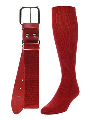 Baseball and Softball Sock and Belt Combo - Youth & Adult Sizes