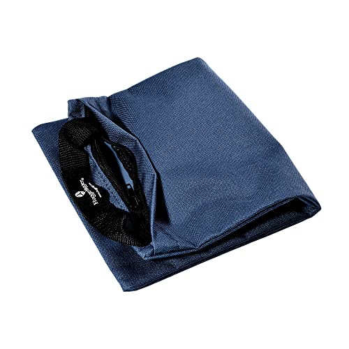 10lb Yoga Sandbag - Unfilled with Sturdy Handle, Navy