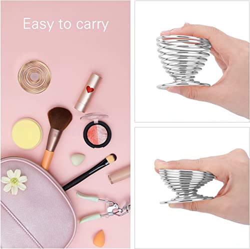 Stainless Steel Beauty Blender Holder - Silver