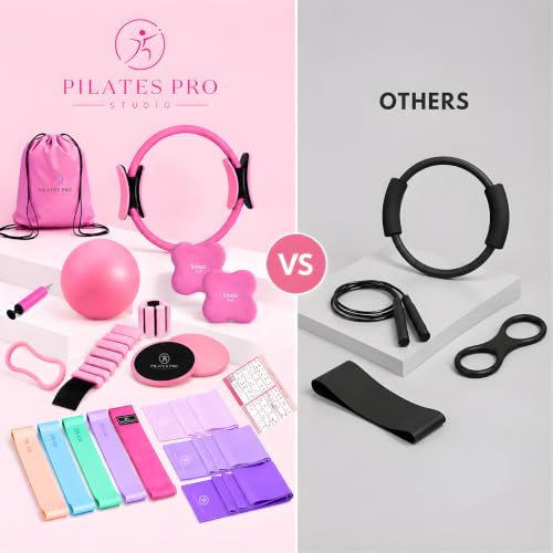 20-in-1 Pilates Kit for Home Workouts - Full Body Training Set