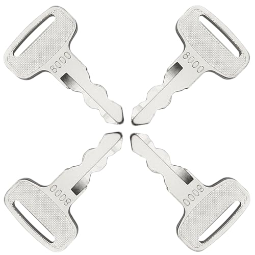 Golf Cart Ignition Keys - 4 Pack Replacement for Ya-ma-ha G14 G16 G19 G20 G21 G22