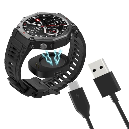 Magnetic Charger Cable for Amazfit Helio, T-Rex 3 & PRO