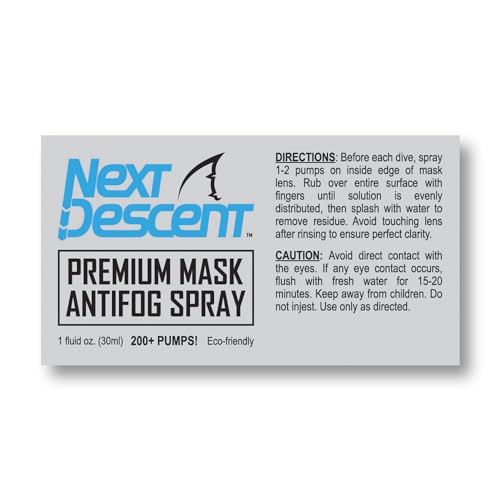 Anti Fog Spray for Swimming Goggles & Diving Mask Defog Solution