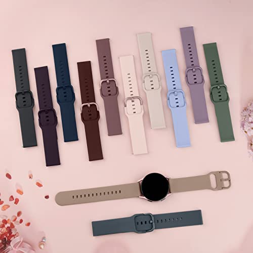 20mm Soft Replacement Sport Strap for Amazfit Watches - Black