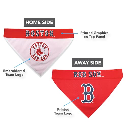 Boston Red Sox Reversible Dog Bandana - XX-Large MLB Pet Apparel