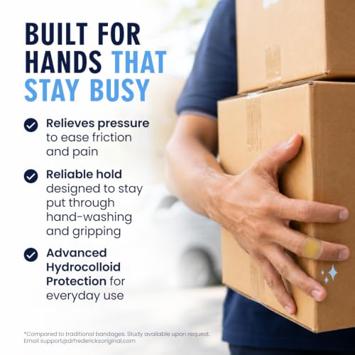 Hand & Finger Hydrocolloid Blister Bandages Pack - 20 Count