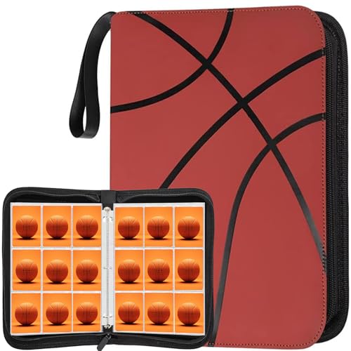 Yesogreat 900 Pockets Basketball Trading Card Binder Album with 50 Top-Loading Pages - 9 Pocket Variant