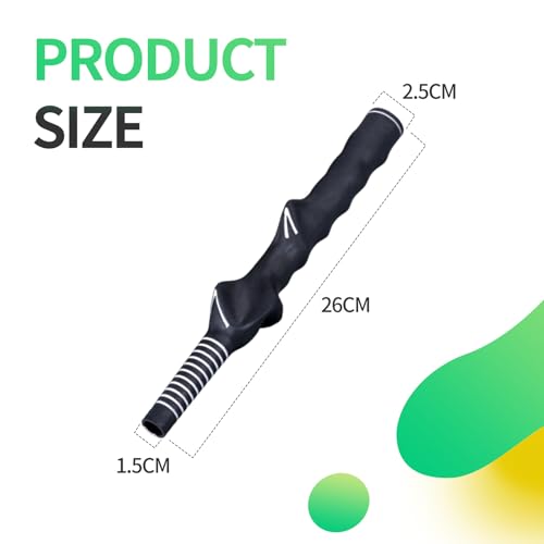 Right-Hand Golf Swing Training Grip - Rubber Practice Aid for Beginners