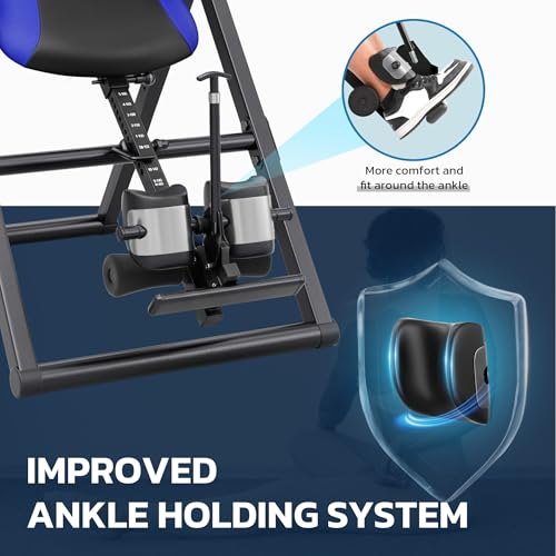 Inversion Table for Back Pain Relief - ITX320, Blue & Black