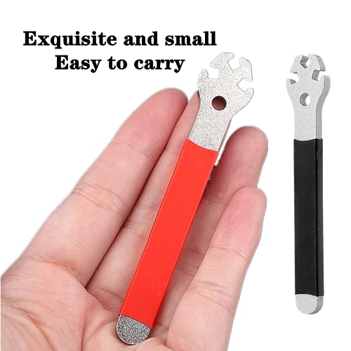 Bicycle Spoke Wrench Set - 2 Durable Tools with Anti-Slip Handle