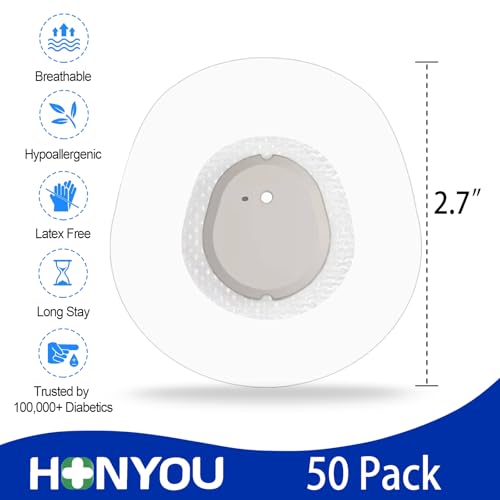 G7 Adhesive Patches - Waterproof & Breathable, 50 Count