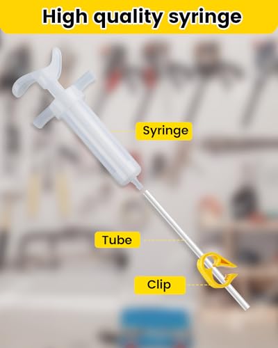 Bicycle Hydraulic Brake Bleed Kit with Mineral Oil & Brass Connectors