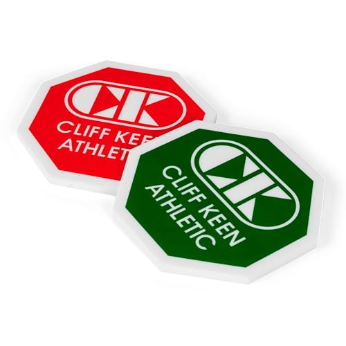Durable Wrestling Flip Disc for Referees - Red & Green