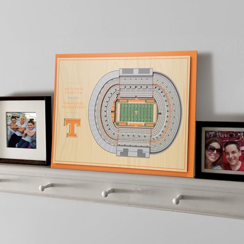 5-Layer StadiumView 3D Wall Art - Tennessee Volunteers