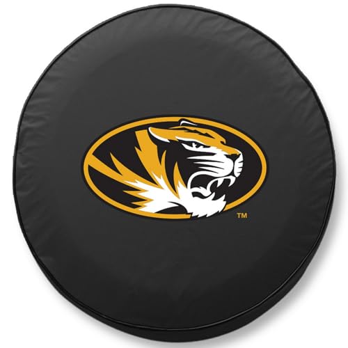 University of Missouri Tire Cover - Exact Fit Size J (27"x8")
