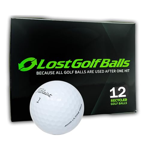 Titleist Pro V1 2023 Golf Balls - Refinished Tour-Level Distance & Control - 12 Pack