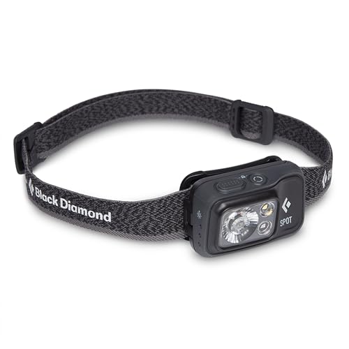 400 Lumen Headlamp - Dimmable, Waterproof, BD Graphite