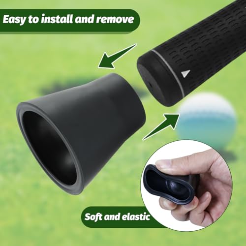 Golf Ball Retriever - 5 Pack Rubber Picker Upper for Putter