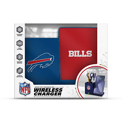 NFL Wireless Charging Stand & Desktop Organizer - Unisex