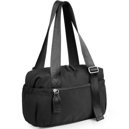 Mini Gym Bag with Wet Pocket for Yoga Travel - Black
