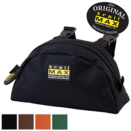 TrailMax Brown Pommel Saddle Bag for Trail Riding – Secure Front Saddle Storage Pouch for Phone, Snacks & Gear