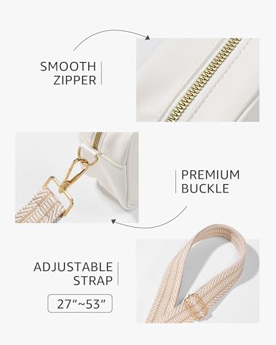 Clear Crossbody Bag for Stadium Events - Water-Resistant & Adjustable