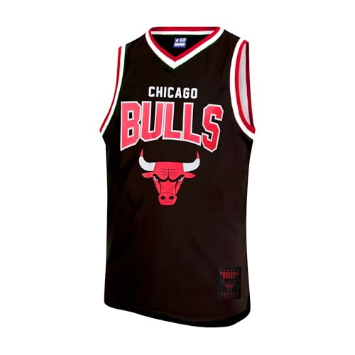 NBA Men's Sleeveless Tank Top - Chicago Bulls - XX-Large - Black