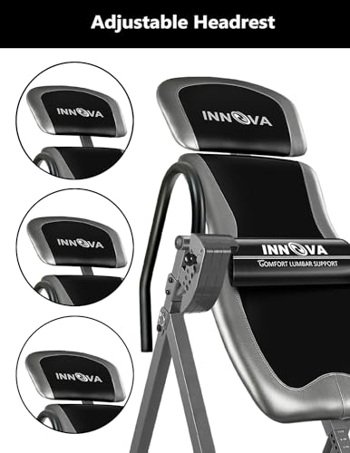 Heavy-Duty Inversion Table with Adjustable Headrest & Ankle Holders