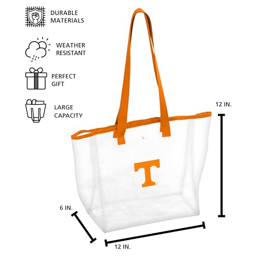 Stadium Clear Tote Bag - Tennessee Volunteers - 12" x 12" x 6"