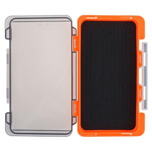 Fishing Tackle Box with Slit Foam Insert - 6.8"x3.8"x0.8" - Orange