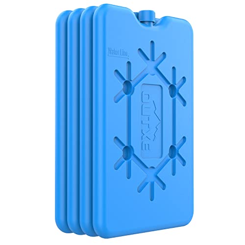 Reusable Ultra-Thin Ice Packs for Lunch Box - 4-Pack