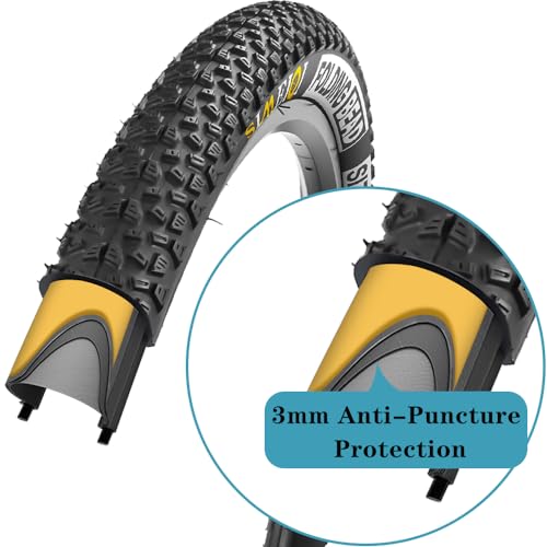 SIMEIQI 29x2.125 Bike Tires 2 Pack with Inner Tubes & Levers, Anti-Puncture