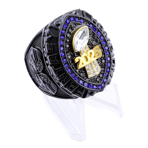 Fantasy Football Championship Ring - Size 11 with Stand