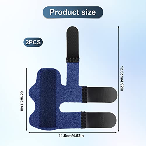 Finger Splint Brace for Trigger Finger & Pain Relief - 2 Pack