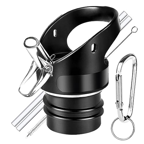Straw Lid for Hydro Flask Standard Mouth - 1 Pack with Straw & Brush